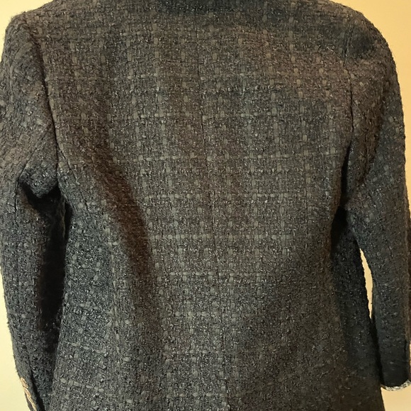 Ann Taylor Black Tweed Blazer - Picture 8 of 8